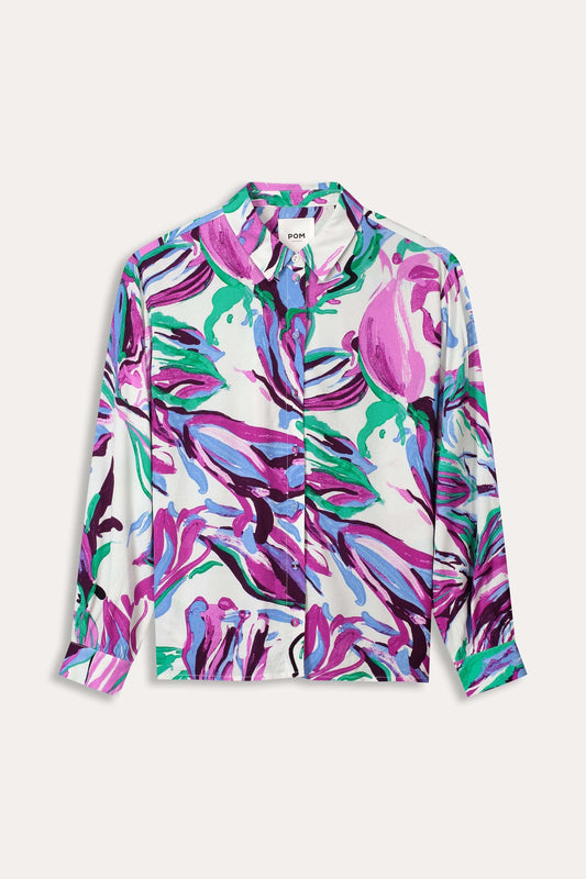 POM Amsterdam Blouses BLOUSE - Milly Fiore di Zucca