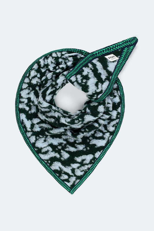 POM Amsterdam Scarves Green / OS SJAAL - Hero Animal Green Blue