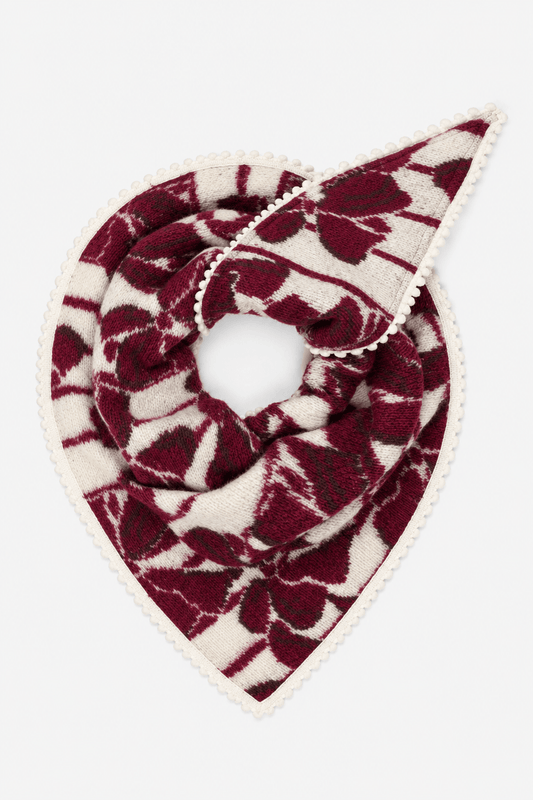 POM Amsterdam Scarves Multi colour / OS SJAAL - Hero Ribbon Red