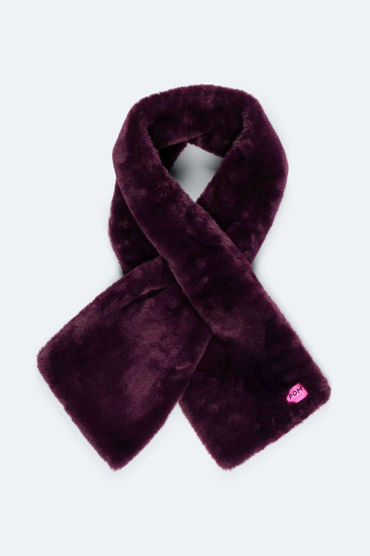 POM Amsterdam Scarves Purple / OS SJAAL - Carmen Dark Plum