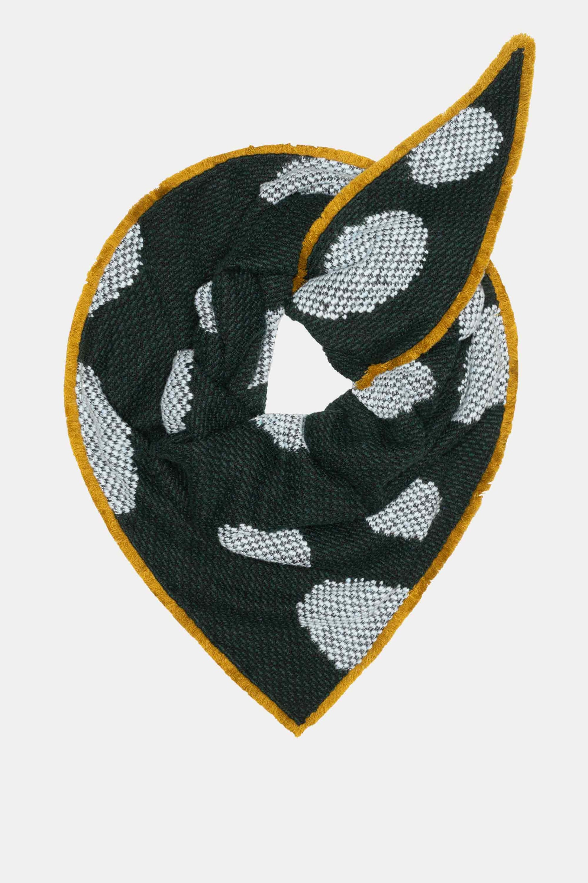 POM Amsterdam Shawls Green / OS SJAAL - Dots Green