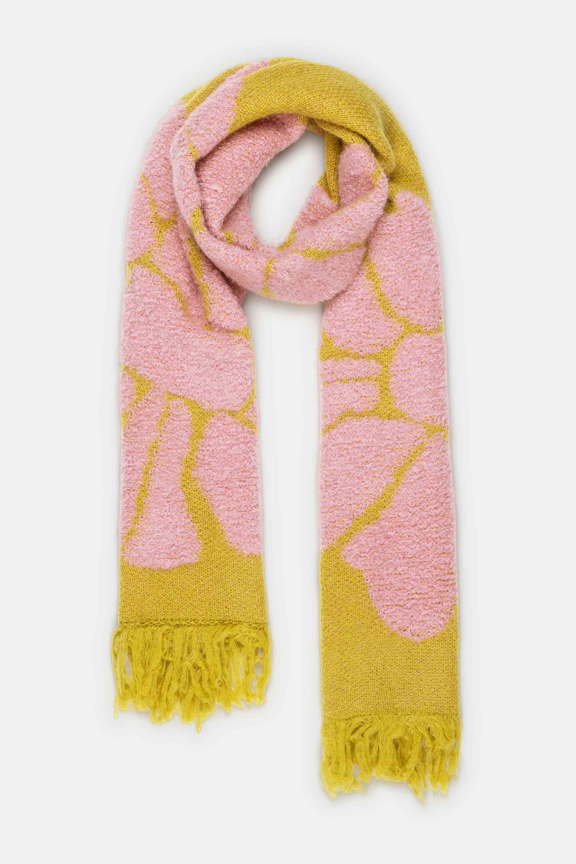 POM Amsterdam Shawls Yellow / OS SJAAL - Garden Flowers