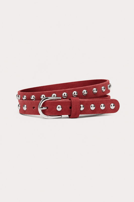 POM Amsterdam Belts Red / OS RIEM - Ruth Burgundy Red