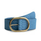 POM Amsterdam Belts RIEM - Olivia Suede Sky Blue