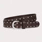 POM Amsterdam Belts RIEM- Rani Chocolate Brown