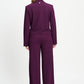 POM Amsterdam Blazers BLAZER - Cassie Dark Plum