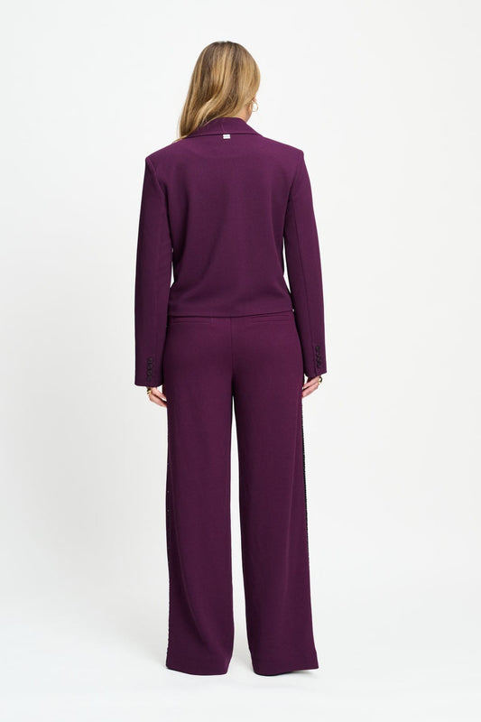 POM Amsterdam Blazers BLAZER - Cassie Dark Plum
