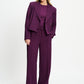 POM Amsterdam Blazers BLAZER - Cassie Dark Plum