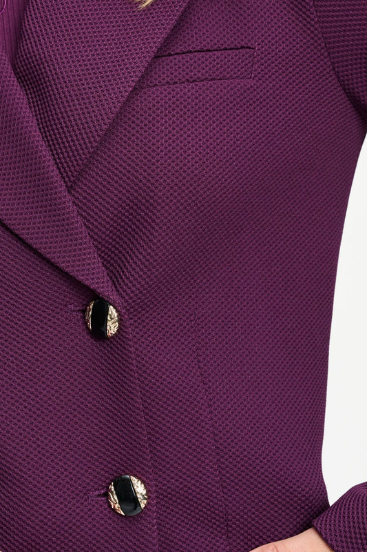 POM Amsterdam Blazers BLAZER - Cassie Dark Plum