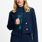POM Amsterdam Blazers BLAZER - Cassie Eternal Blue