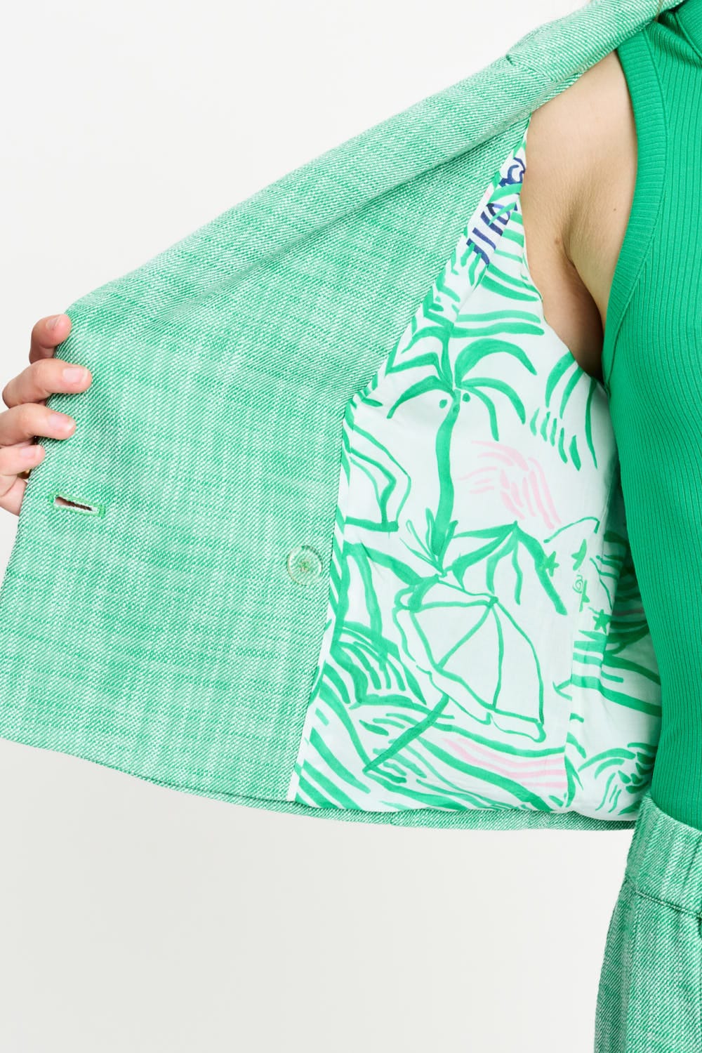 POM Amsterdam Blazers BLAZER - Palm Green