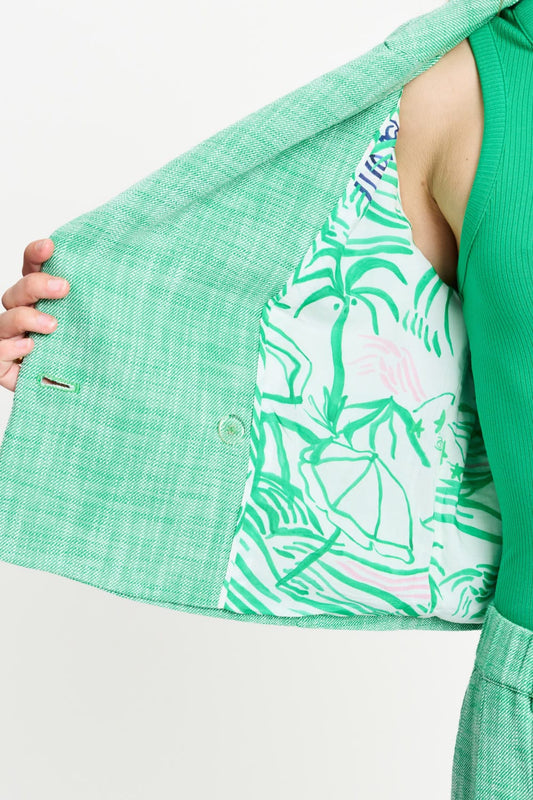 POM Amsterdam Blazers BLAZER - Palm Green