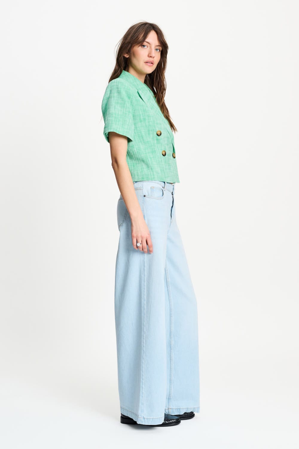 POM Amsterdam Blazers BLAZER - Palm Green