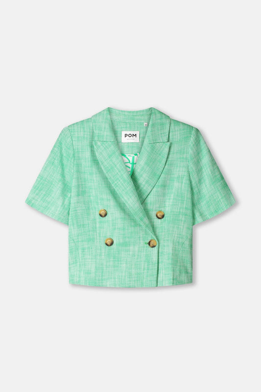 POM Amsterdam Blazers BLAZER - Palm Green