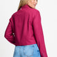 POM Amsterdam Blazers BLAZER - Rowan Striped Burgundy Red