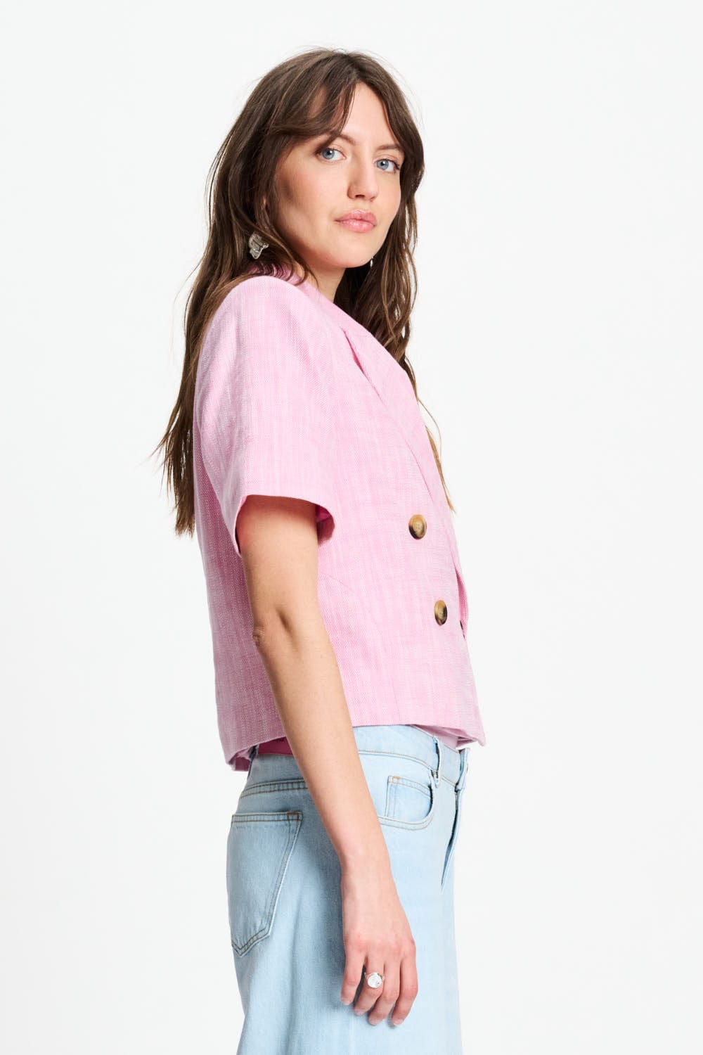 POM Amsterdam Blazers BLAZER - Shell Pink
