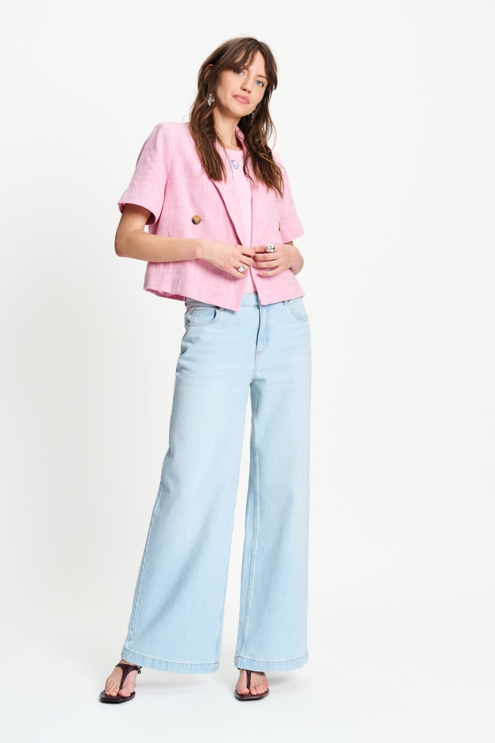 POM Amsterdam Blazers BLAZER - Shell Pink