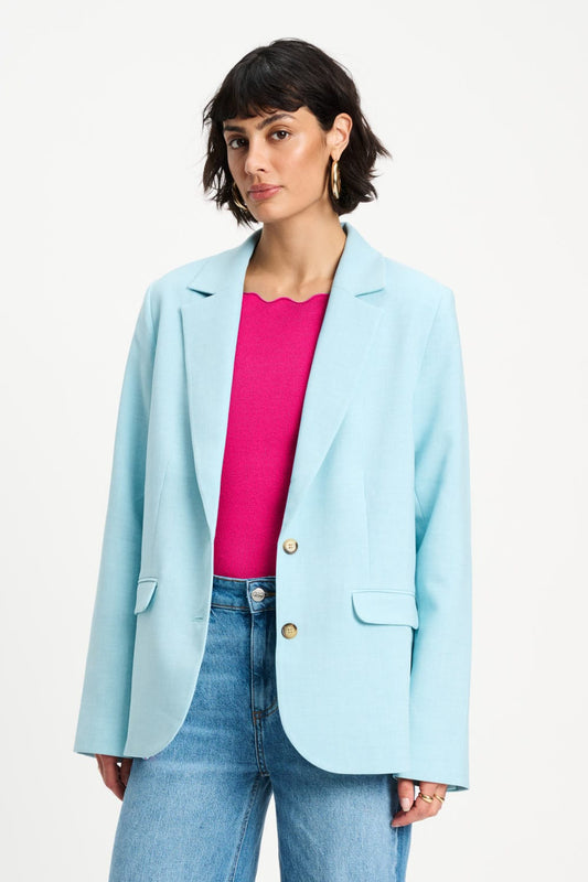 POM Amsterdam Blazers Blue / 34 BLAZER - Liz Blue Mist