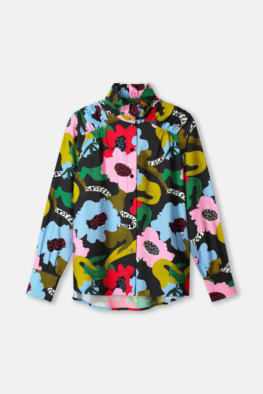 POM Amsterdam Blouses BLOUSE - Autumn Garden