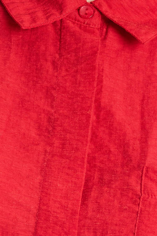 POM Amsterdam Blouses BLOUSE - Bloom Red
