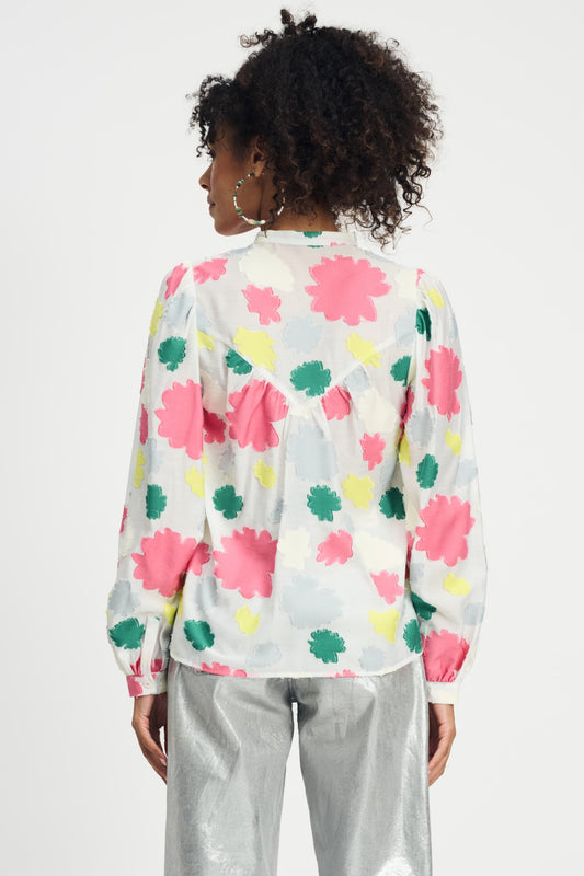 POM Amsterdam Blouses BLOUSE - Bouquet Multi