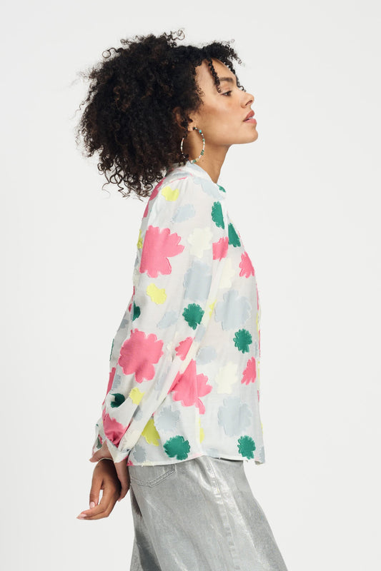 POM Amsterdam Blouses BLOUSE - Bouquet Multi