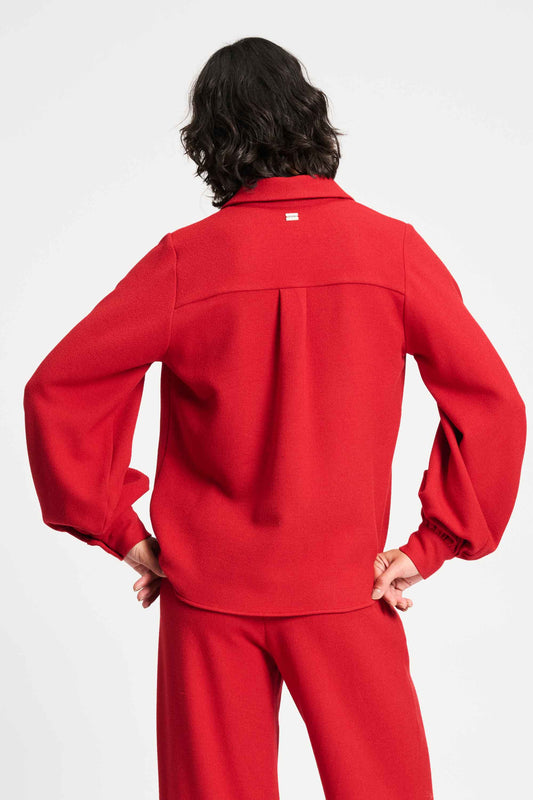 POM Amsterdam Blouses BLOUSE - Chili Red
