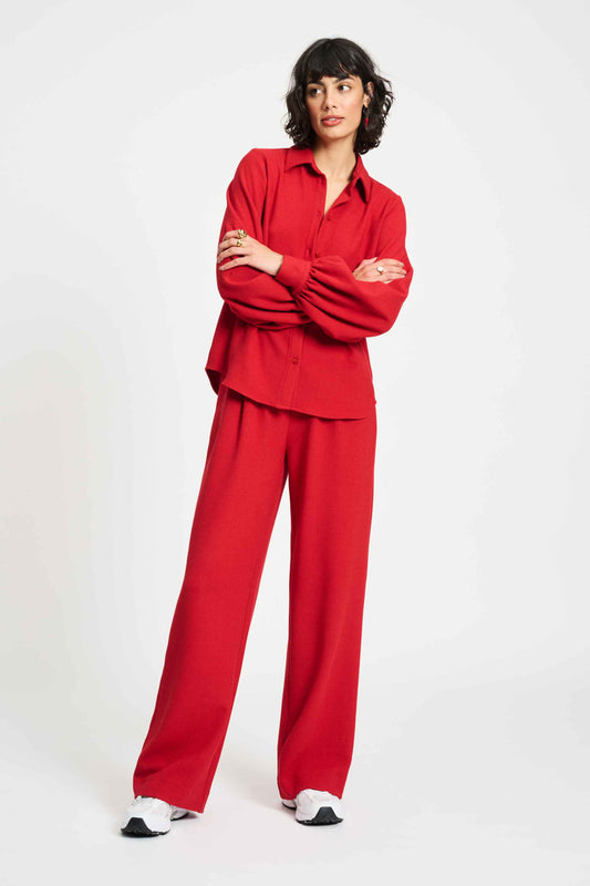 POM Amsterdam Blouses BLOUSE - Chili Red