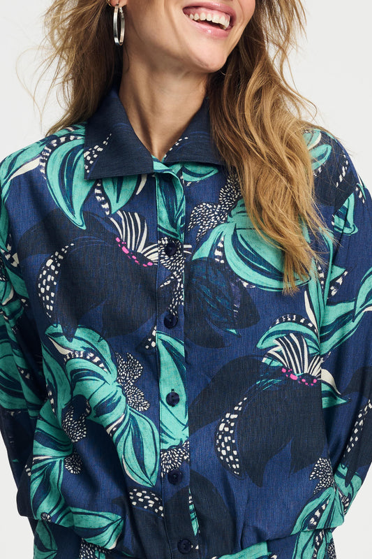 POM Amsterdam Blouses BLOUSE - Delicacy Green