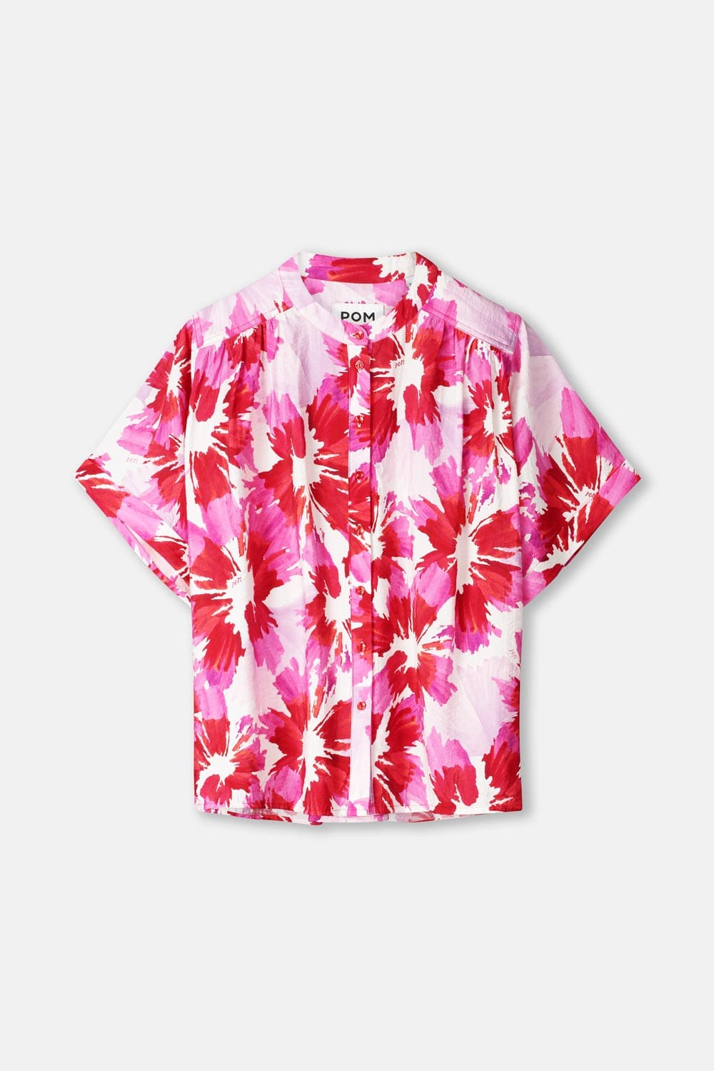 POM Amsterdam Blouses BLOUSE - Fenna Bubble Bloom Lavender