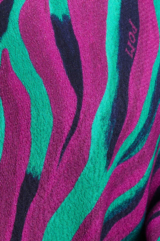 POM Amsterdam Blouses BLOUSE - Mila Animal Purple