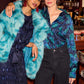 POM Amsterdam Blouses BLOUSE - Mila Bloom Teal Green
