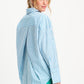 POM Amsterdam Blouses BLOUSE - Poplin Striped Smashing Blue