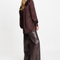 POM Amsterdam Blouses BLOUSE - Robin Chocolate Brown