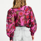 POM Amsterdam Blouses BLOUSE - Splashing Fireworks Organza