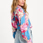 POM Amsterdam Blouses BLOUSE - Urban Flora Stripe