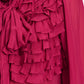 POM Amsterdam Blouses BLOUSE - Valerie Burgundy Red