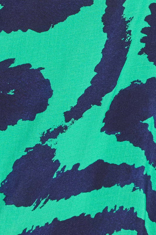 POM Amsterdam Blouses BLOUSE - Waves Green