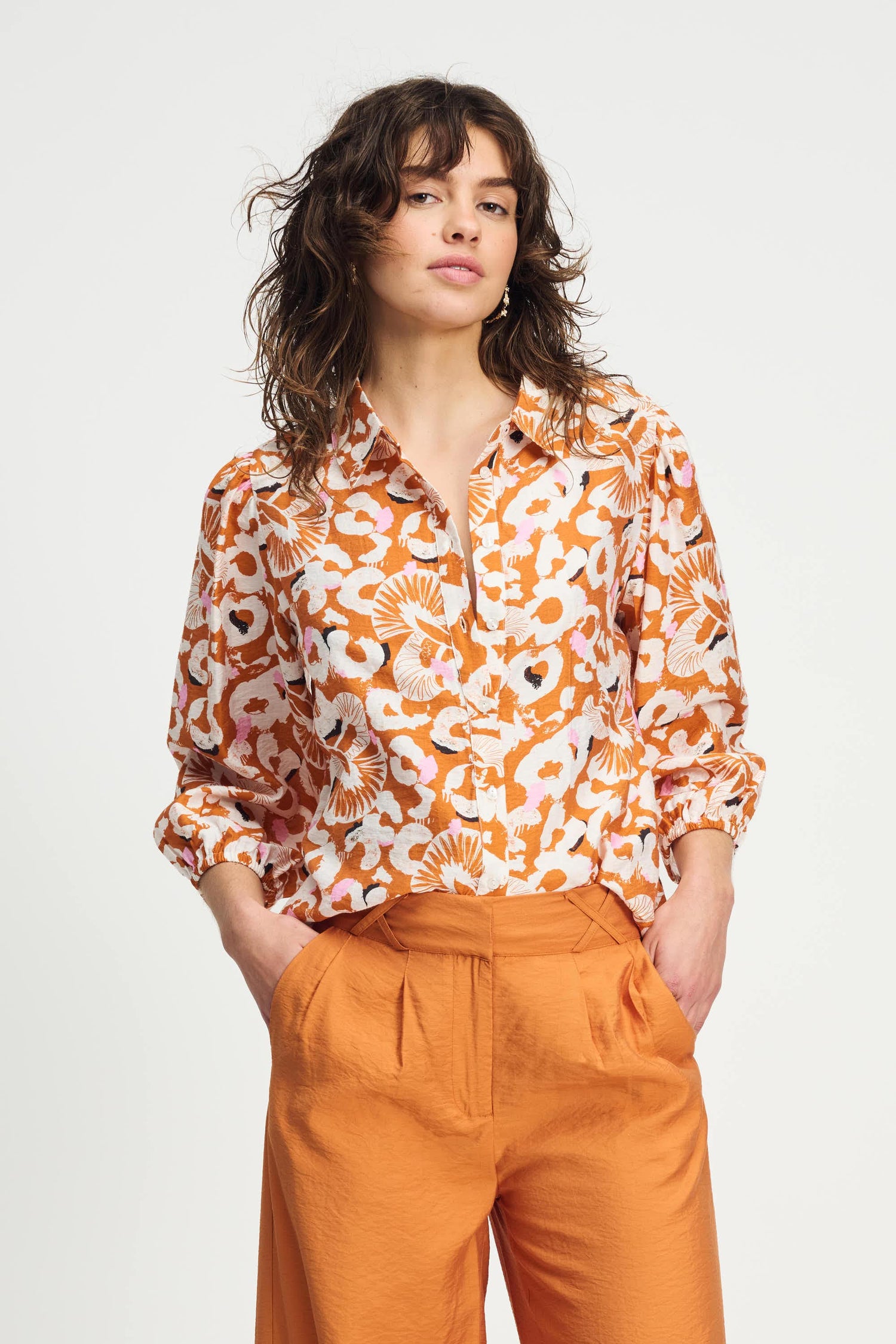 Blouses - driekwart mouwen