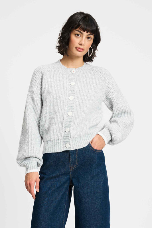 POM Amsterdam Cardigans Grey / 34 VEST - Grigio