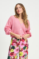 POM Amsterdam Cardigans Pink / 36 VEST - Raspberry