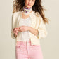 POM Amsterdam Cardigans VEST - Bianco