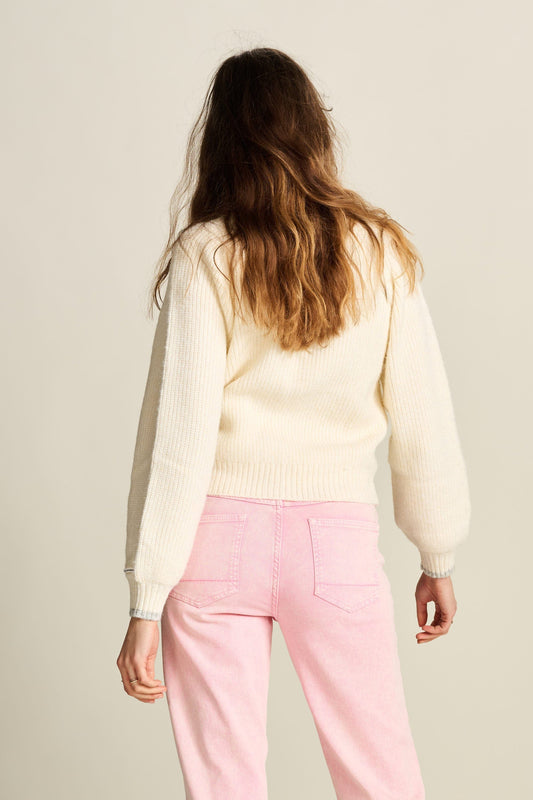 POM Amsterdam Cardigans VEST - Bianco