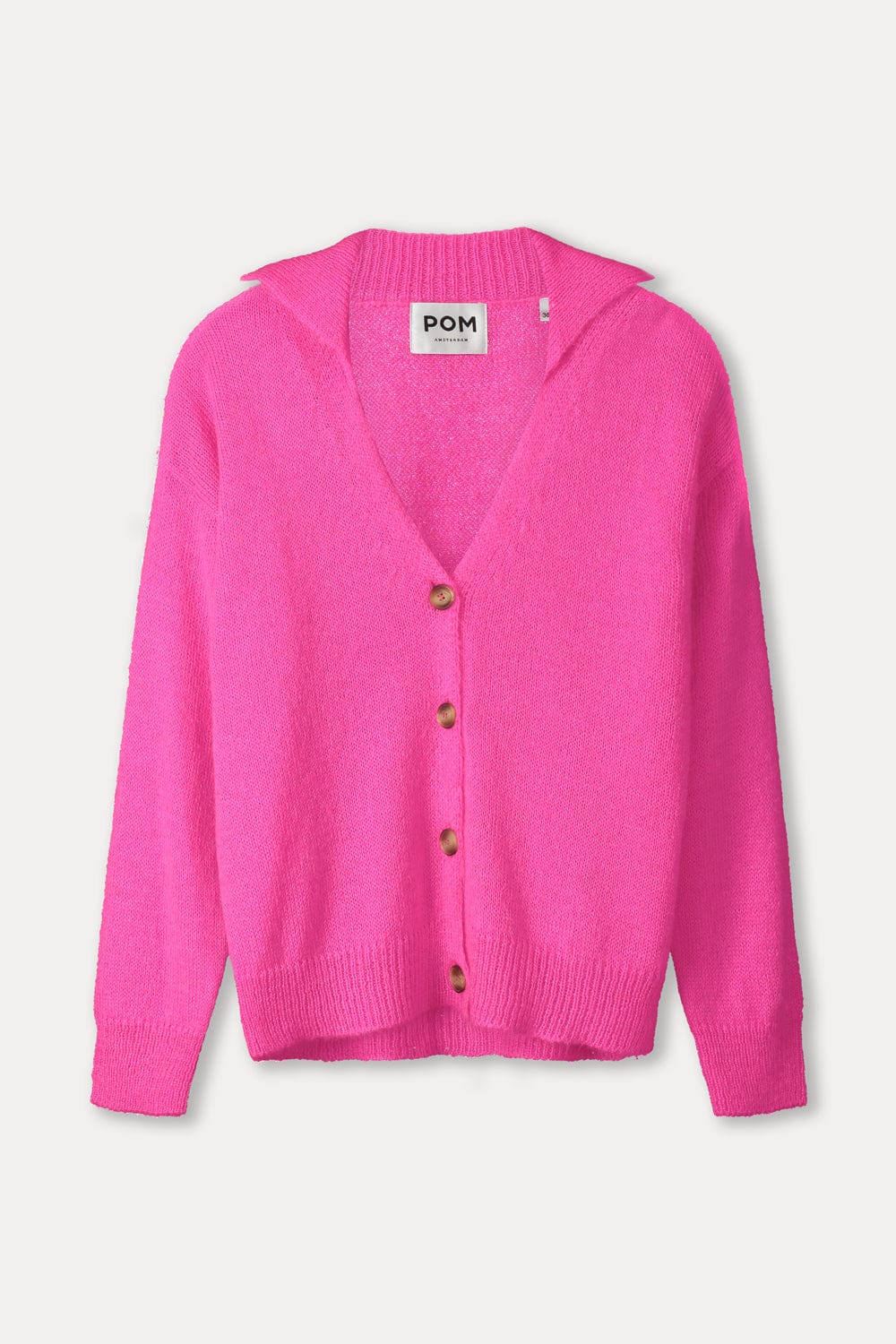 POM Amsterdam Cardigans VEST - Dashing Pink