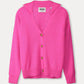 POM Amsterdam Cardigans VEST - Dashing Pink