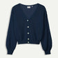 POM Amsterdam Cardigans VEST - Deep Dark Blue