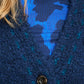 POM Amsterdam Cardigans VEST - Elise Eternal Blue
