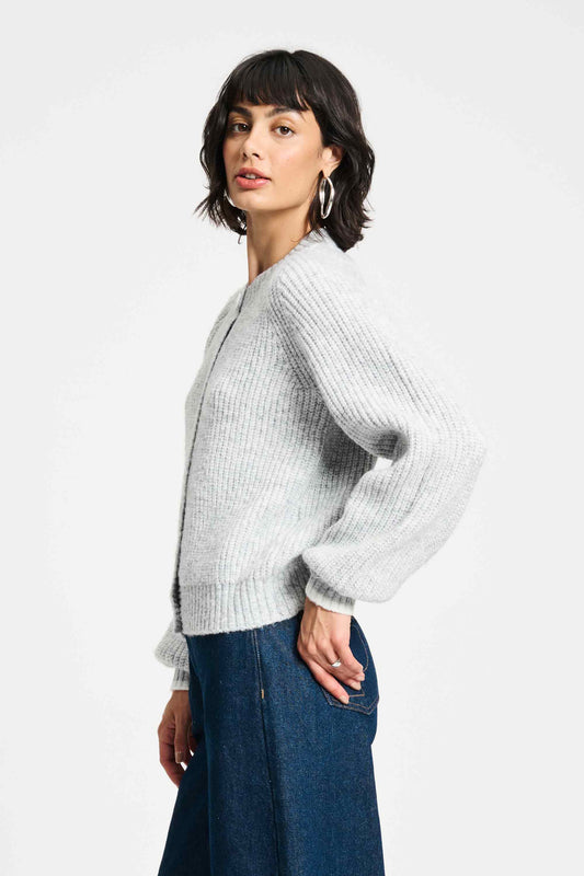 POM Amsterdam Cardigans VEST - Grigio