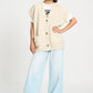 POM Amsterdam Cardigans VEST - Le Blanc