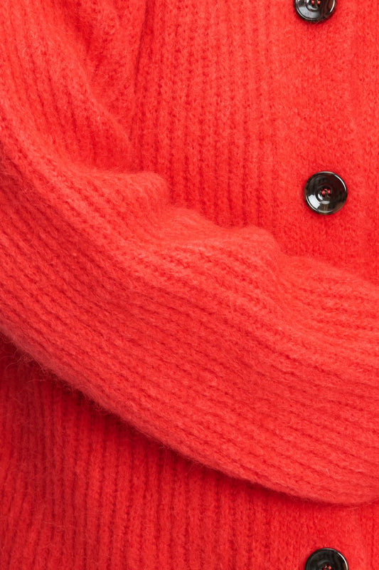 POM Amsterdam Cardigans VEST - Meryl Rouge